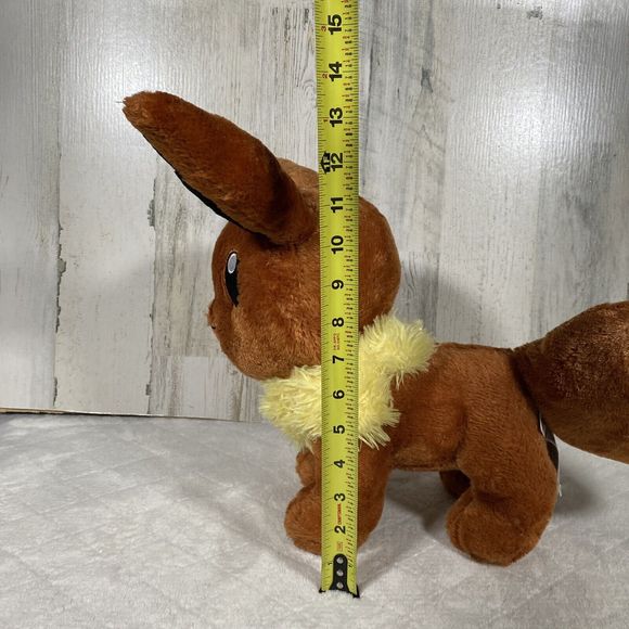 Build A Bear Pokemon Eevee Plush Stuffed Animal 16" Collectable Stuffed Animal - Picture 6 of 8